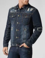 PHILIPP PLEIN STATEMENT DENIM JACKET - Image 2
