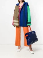 MARNI COLOR BLOCK PATCHWORK COAT SIZE 36 "NEW" - Image 5