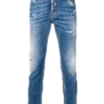 DSQUARED2 PAINT SPLATTER SKATER JEANS