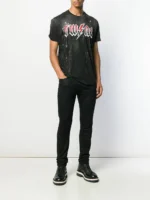 DSQUARED2 DISTRESSED PRINTED TSHIRT - Image 2