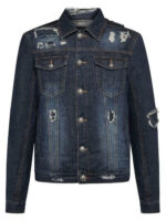 PHILIPP PLEIN STATEMENT DENIM JACKET