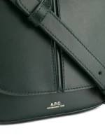 A.P.C. BETTY SMALL CROSSBODY BAG FOREST GREEN - Image 3