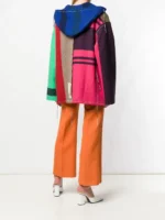 MARNI COLOR BLOCK PATCHWORK COAT SIZE 36 "NEW" - Image 3