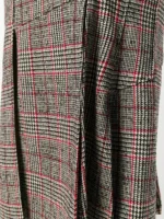 MCQ ALEXANDER MCQUEEN PLAID MERMAID FITTED SKIRT SIZE 36 "NEW" - Image 2