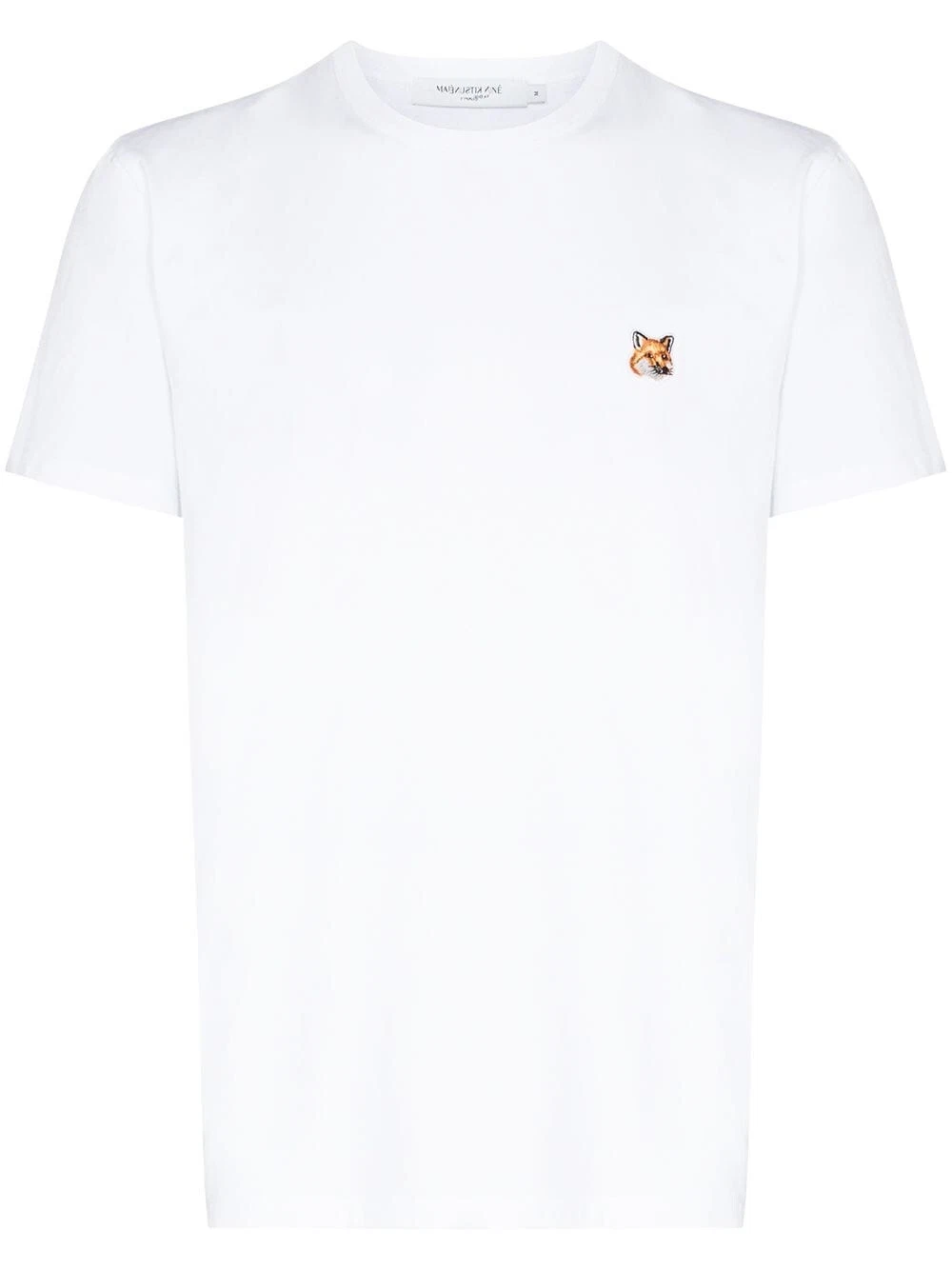 s-l1600 (4) MAISON KITSUNE FOX HEAD PATCH TSHIRT WHITE SIZE 2XL - Image 1