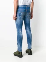 DSQUARED2 PAINT SPLATTER SKATER JEANS - Image 4