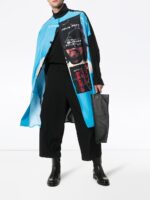 YOHJI YAMAMOTO PORTRAIT AND TEXT PRINT SHIRT - Image 3