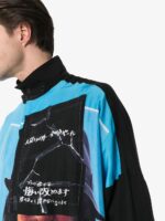 YOHJI YAMAMOTO PORTRAIT AND TEXT PRINT SHIRT - Image 4