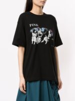 Y'S BY YOHJI YAMAMOTO PINK ANGEL PRINT TSHIRT - Image 2