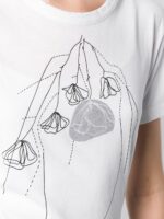 Y'S BY YOHJI YAMAMOTO FLOWER PRINT TSHIRT - Image 6