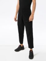 YOHJI YAMAMOTO GABARDINE SIDE BUTTON CROPPED PANTS - Image 2