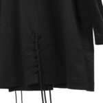 YOHJI YAMAMOTO LACE UP DETAIL LONG SLEEVE TSHIRT - Image 3