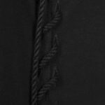 YOHJI YAMAMOTO LACE UP DETAIL LONG SLEEVE TSHIRT - Image 4