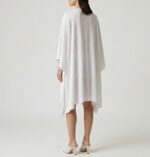 Y'S BY YOHJI YAMAMOTO PASTING SLIP TUNIC TOP - Image 4