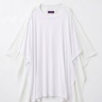 Y'S BY YOHJI YAMAMOTO PASTING SLIP TUNIC TOP