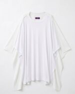 Y'S BY YOHJI YAMAMOTO PASTING SLIP TUNIC TOP