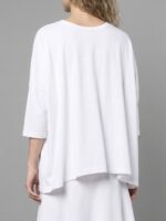 Y'S BY YOHJI YAMAMOTO EMBROIDERED LOGO TSHIRT - Image 4