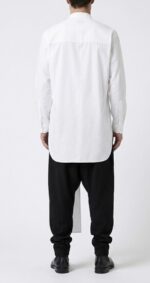 YOHJI YAMAMOTO SHOULDER STOLE LONG SLEEVE SHIRT - Image 4