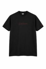 YOHJI YAMAMOTO X NEW ERA EMBROIDERED LOGO TSHIRT - Image 3