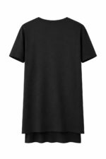 YOHJI YAMAMOTO GOAT HEAD PRINT HI LOW TSHIRT - Image 2