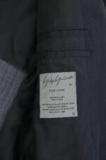 YOHJI YAMAMOTO BACK GRAPHIC WOOL LONG JACKET - Image 13