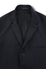 YOHJI YAMAMOTO BACK GRAPHIC WOOL LONG JACKET - Image 8