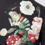 YOHJI YAMAMOTO BACK GRAPHIC WOOL LONG JACKET - Image 5