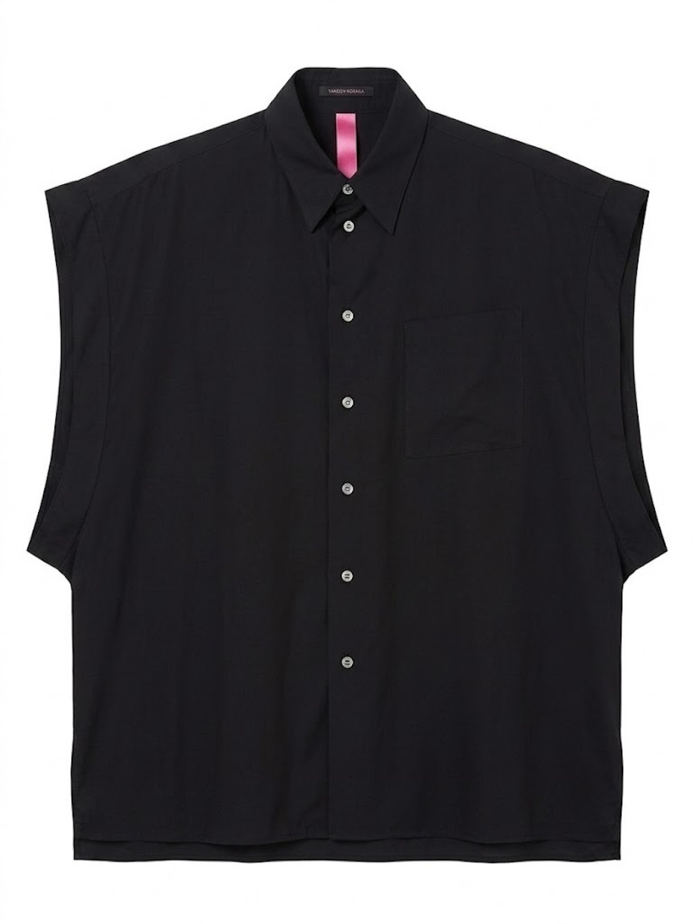 Image 112 TAKESHI KOSAKA BY Y'S PINK LABEL SLEEVELESS SHIRT - Image 1