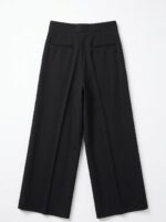 Y'S BY YOHJI YAMAMOTO 9/10 LENGTH CULOTTES GABARDINE PANTS - Image 4
