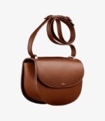 A.P.C. GENEVE LEATHER CROSSBODY BAG - Image 3
