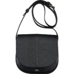A.P.C. BETTY EMMBOSSED VENNETIAN LEATHER SMALL CROSSBODY BAG
