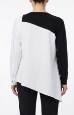 Y'S BY YOHJI YAMAMOTO LONG SLEEVE UNBALANCED SHIRT - Image 3