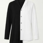 Y'S BY YOHJI YAMAMOTO LONG SLEEVE UNBALANCED SHIRT