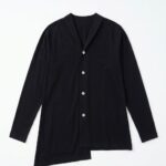 Y'S BY YOHJI YAMAMOTO LONG SLEEVE UNBALANCED SHIRT