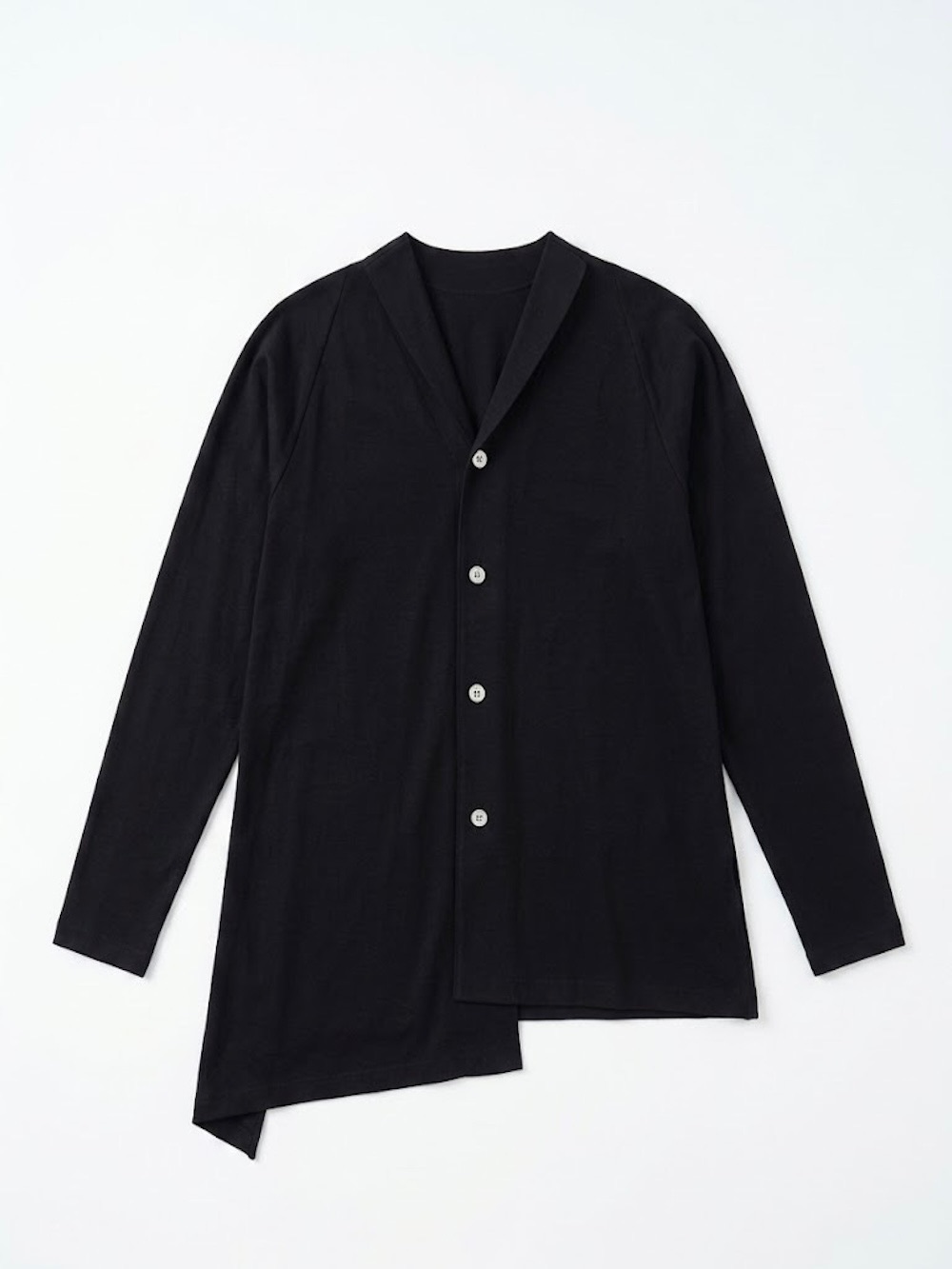 Image 8 Y'S BY YOHJI YAMAMOTO LONG SLEEVE UNBALANCED SHIRT - Image 1