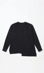 Y'S BY YOHJI YAMAMOTO LONG SLEEVE UNBALANCED SHIRT - Image 4
