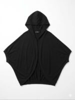 Y'S BY YOHJI YAMAMOTO HOODED OVERSIZED CARDIGAN